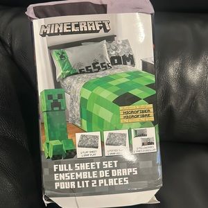 Full sheets set - Minecraft - brand new